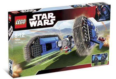 LEGO Set-TIE Crawler-Star Wars-7664-1-Creative Brick Builders